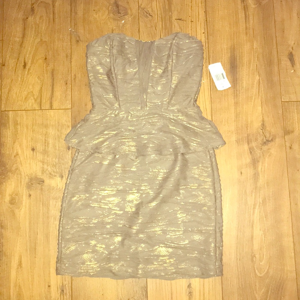 Peplum dress